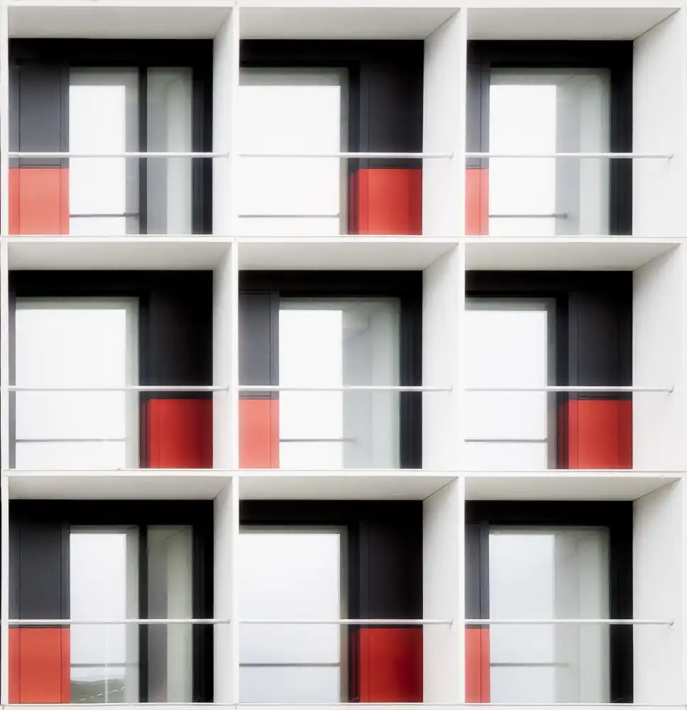 Leinemann, Ulrike: Balconies a la Mondrian