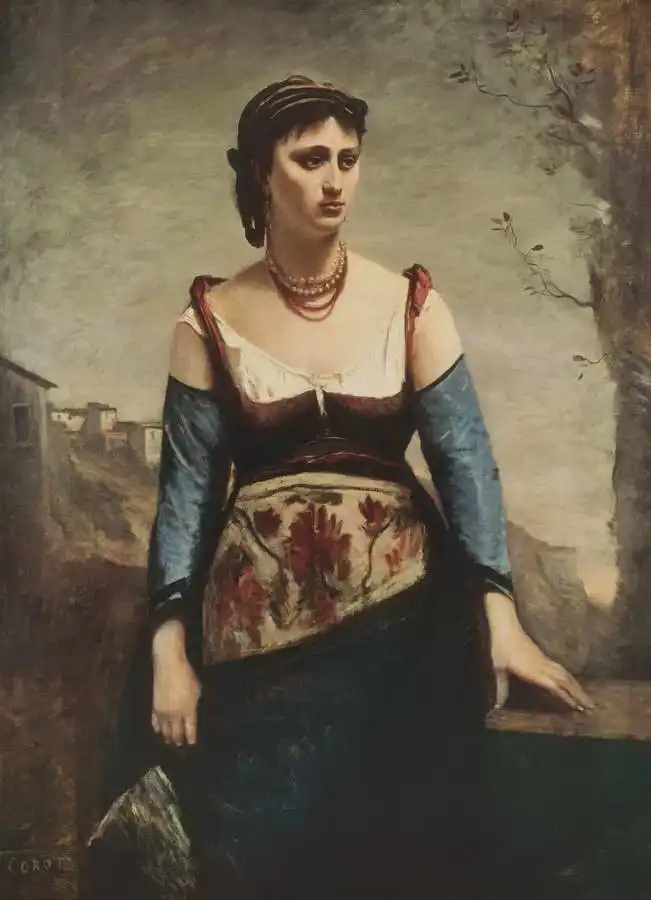 Corot, J. B. Camille: Agostina