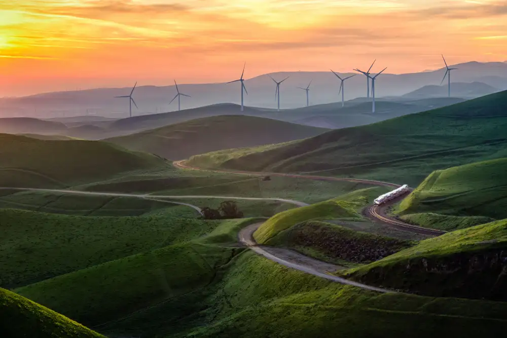 Wang, Bill: Trains and Windmills