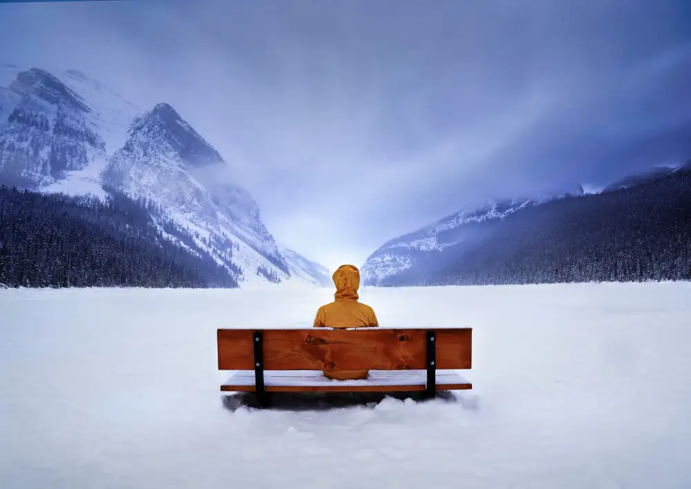 Wang, Ada: Lake Louise in Winter