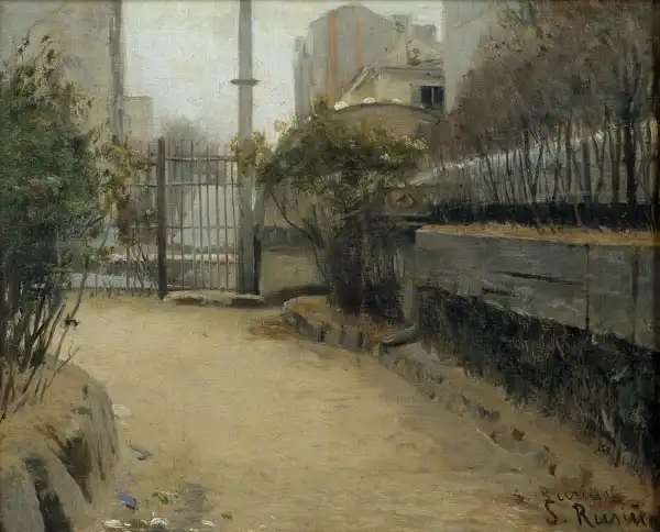 Rusiñol, Santiago: Garden of Montmartre
