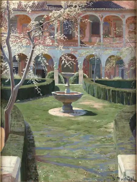 Rusiñol, Santiago: Abandoned Garden in Viznar, Granada