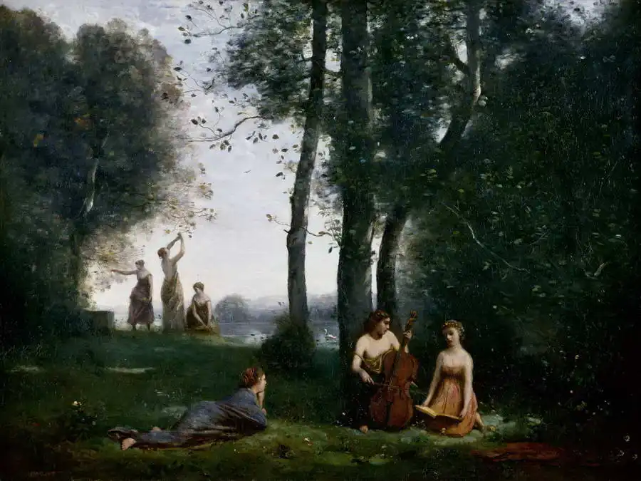 Corot, J. B. Camille: Le Concert champtre