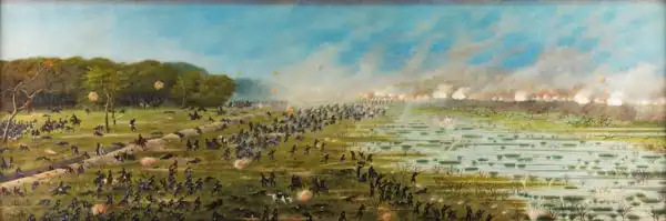López, Cándido: Assault on the First Brazilian Column in Curupayti 1897
