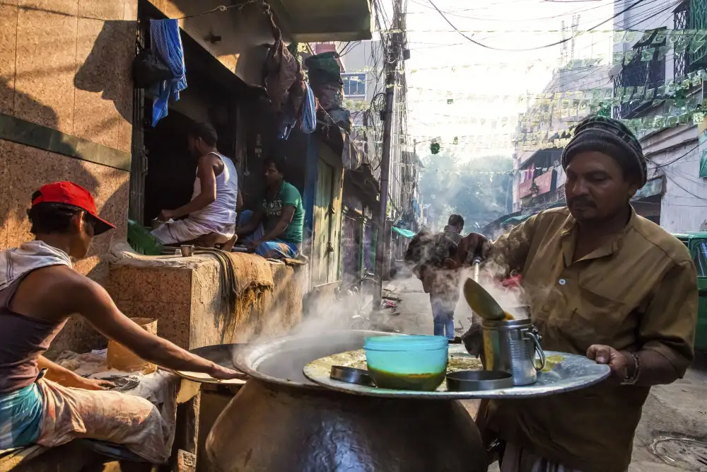 Banerjee, Souvik: Morning soup in winter