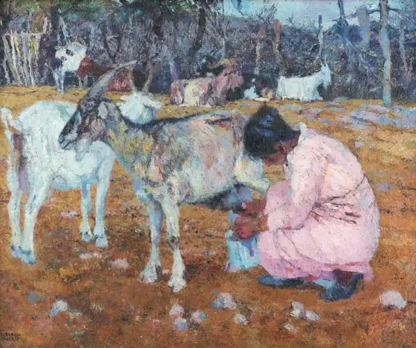 Fader, Fernando: The Goat Corral