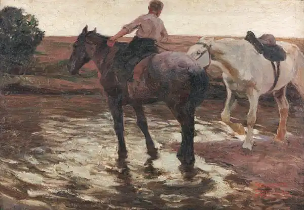 Fader, Fernando: Horses