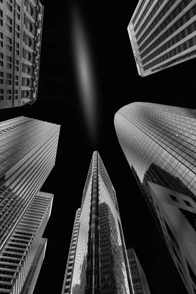 Wang, Bill: Downtown Skyscrapers