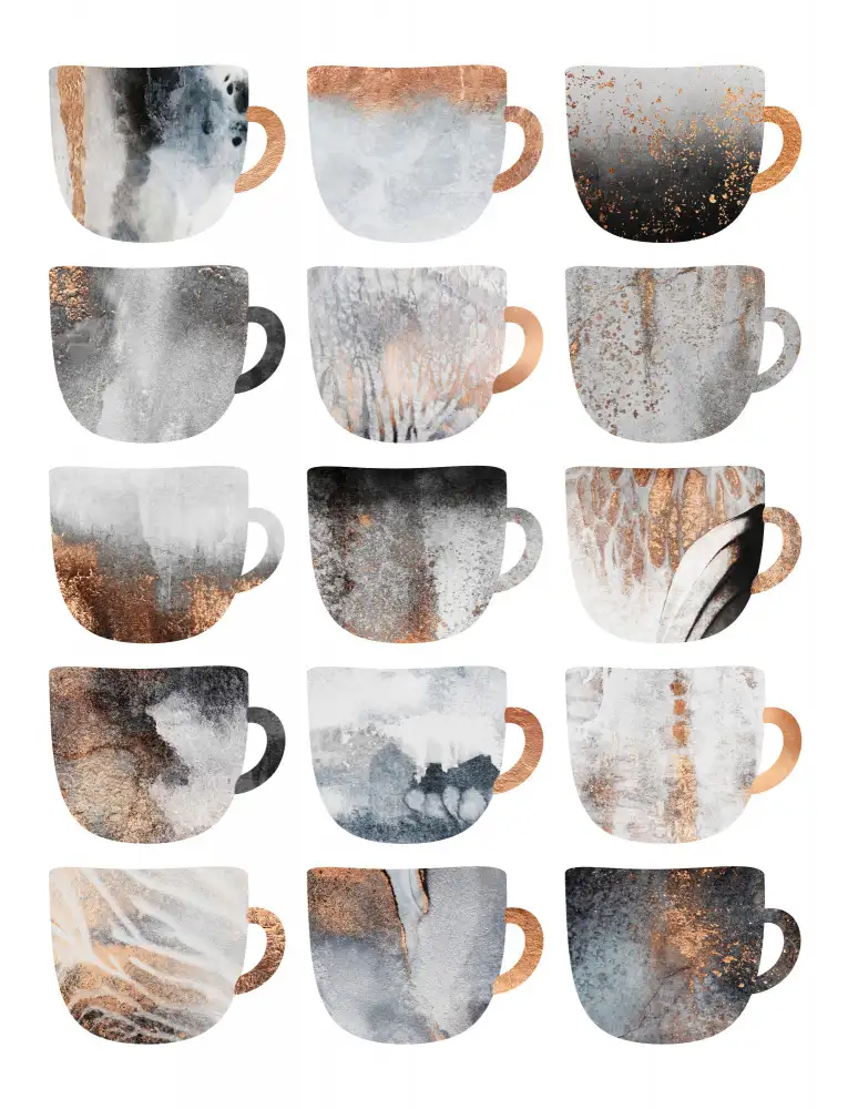 Fredriksson, Elisabeth: Dreamy Coffee Cups
