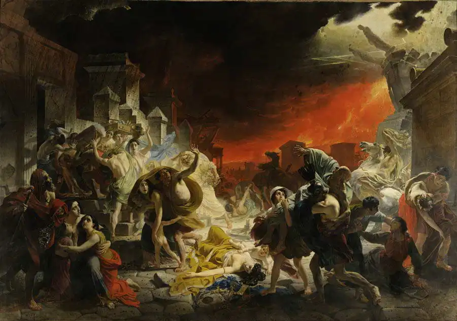 Bryullov, Karl: Le dernier jour de Pompéi