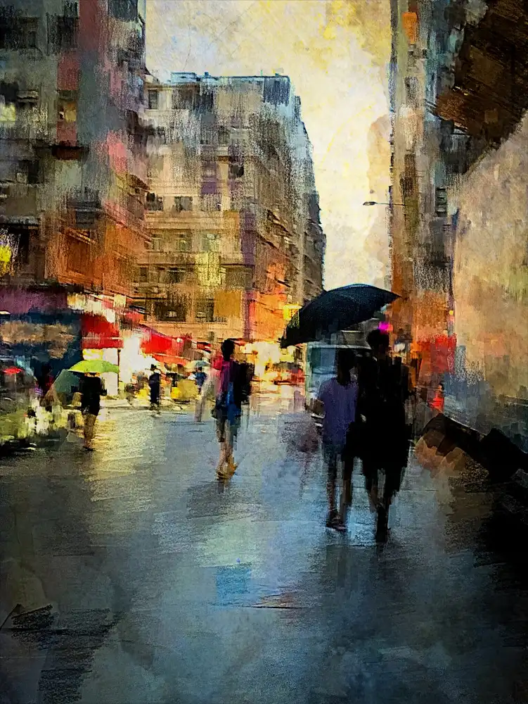 Lammakmak: Escena callejera de Hong Kong