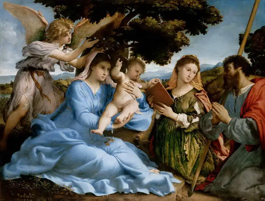 Lotto, Lorenzo: Vierge à l