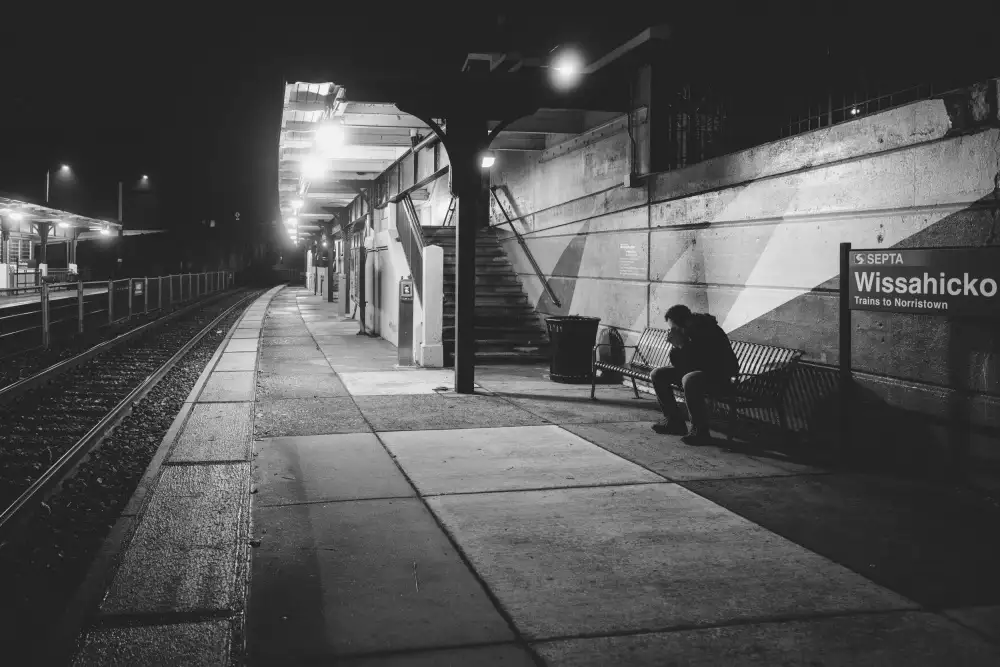 Pilla, J. Scott: alone at wissahickon station