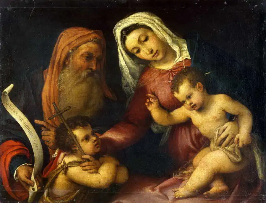 Lotto, Lorenzo: Vierge à l