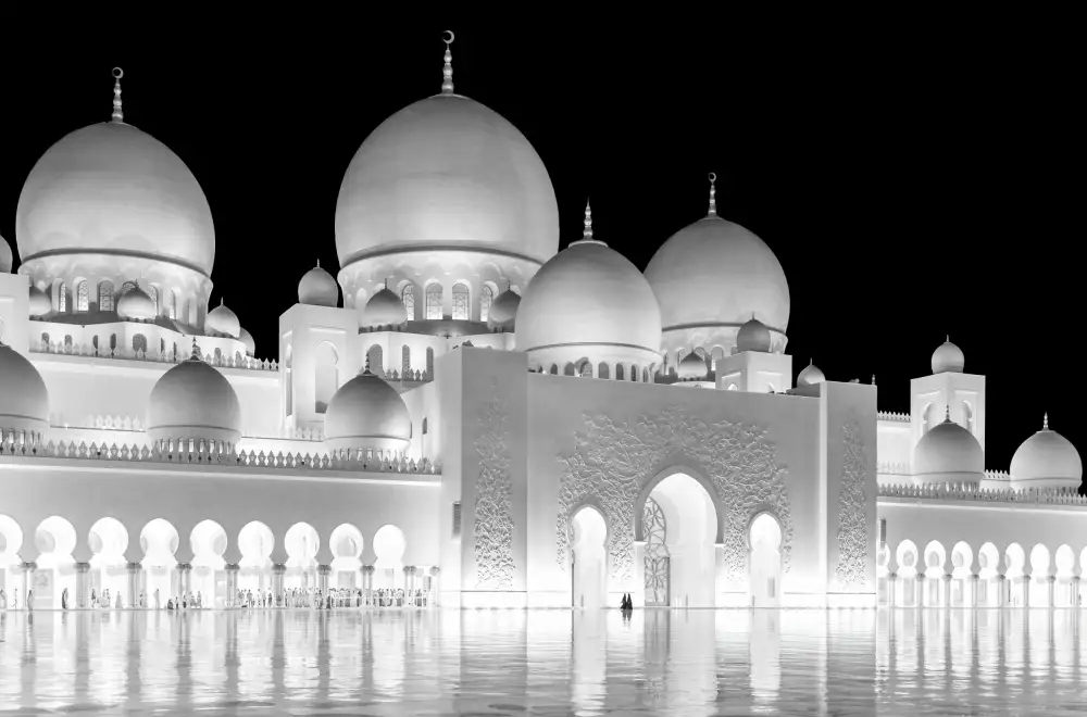 Jin, Jie: Lumière de la Grande Mosquée d'Abu Dhabi