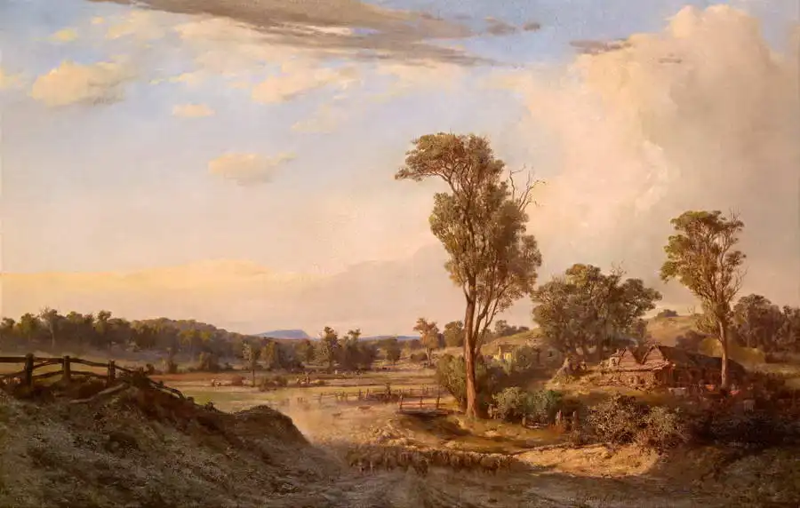 Buvelot, Louis: Sunny afternoon in Templestowe