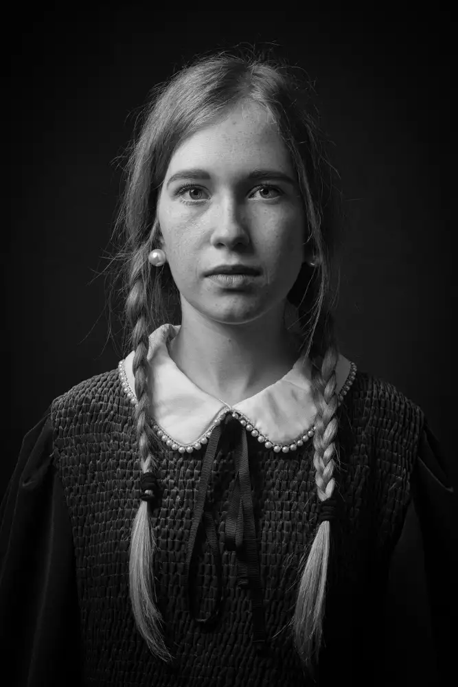 Franke, Ruth: the girl with the pigtails