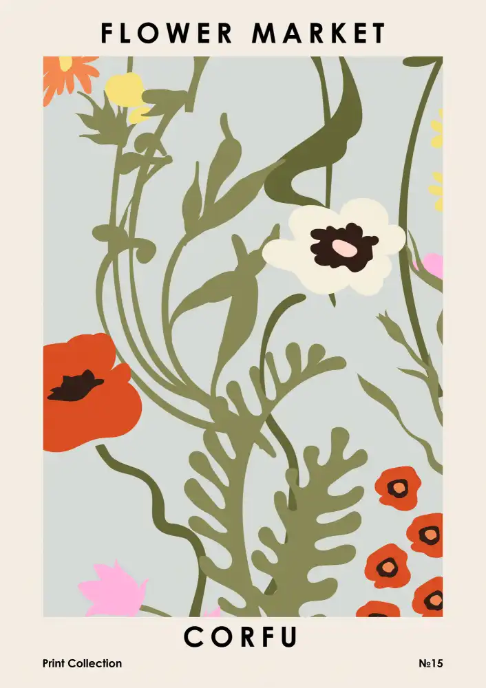 NKTN: Blumenmarkt Korfu