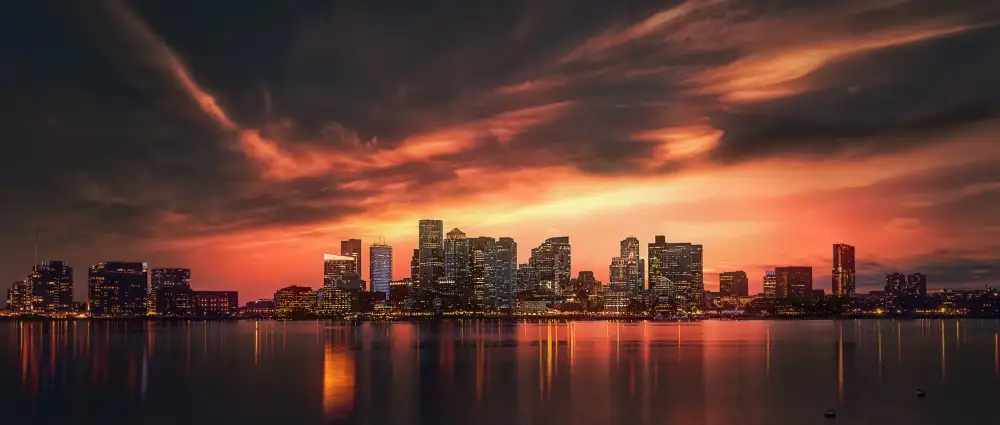 Pu, Can: Sunset of Boston