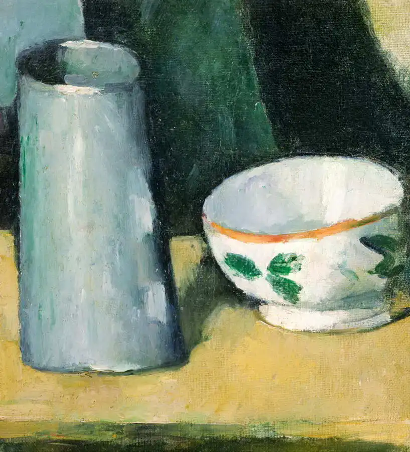 Cézanne, Paul: Bowl and milk jug