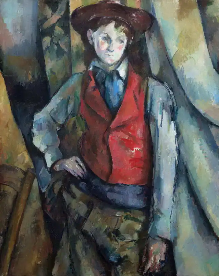 Cézanne, Paul: Boy in red vest