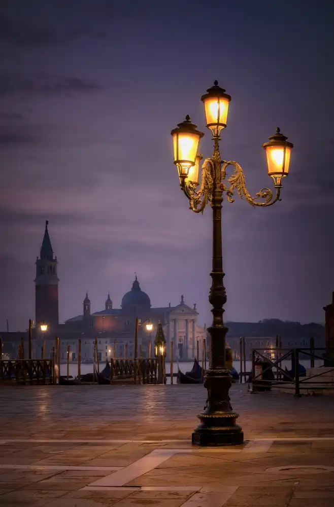 Lopez, Bartolome: Sunrise in Venice