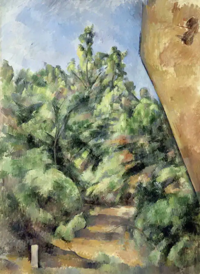 Cézanne, Paul: Roche rouge