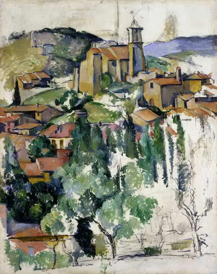 Cézanne, Paul: The village Garda...