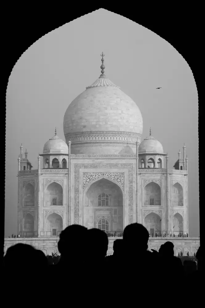 Raif, Joshua: Première vue du Taj Mahal