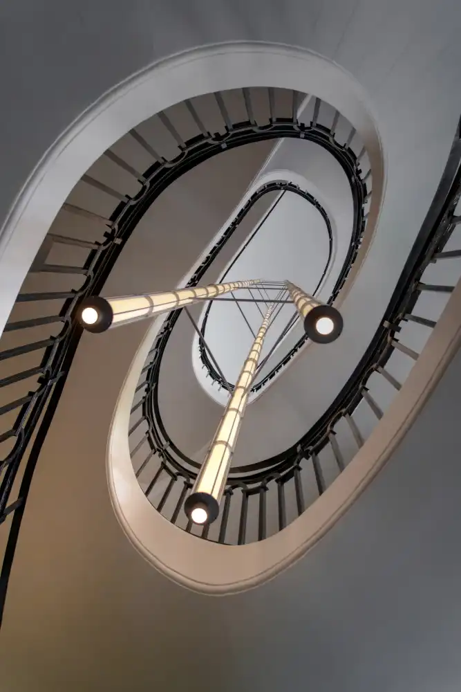 Dupont, Isabelle: Stairs with lights