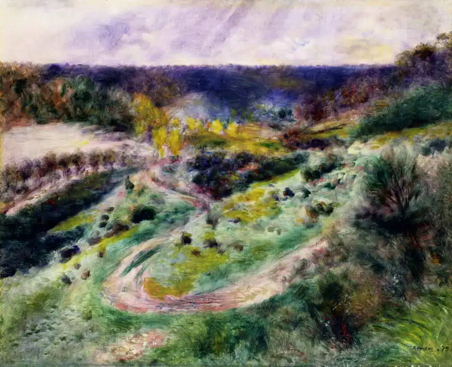 Renoir, Auguste: Straße nach Wargemontu
