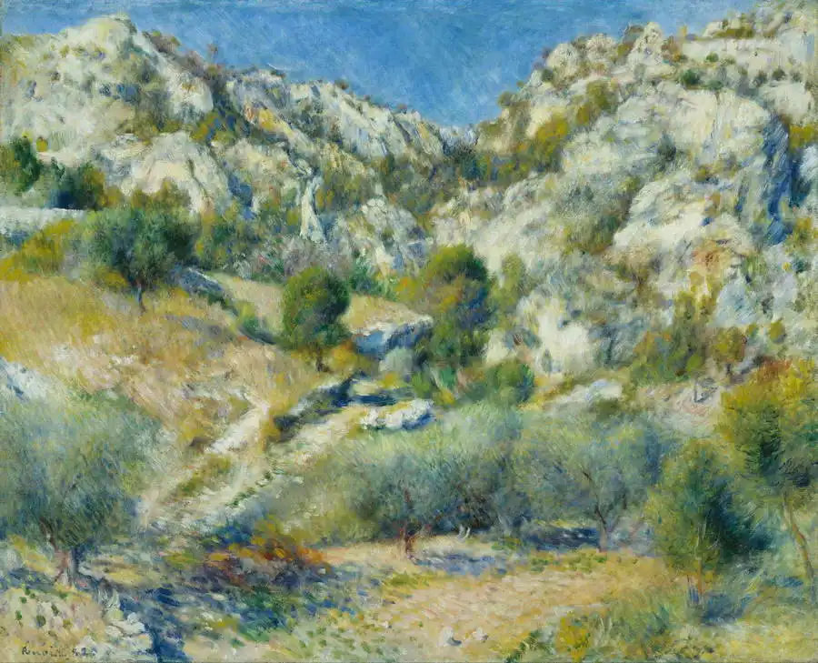 Renoir, Auguste: Rocks