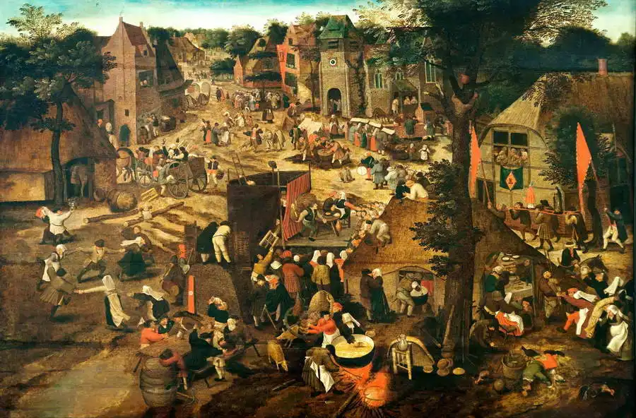 Brueghel, Pieter, the younger: Country Market (i...