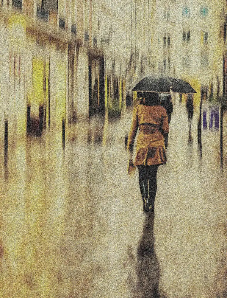 Dupont, Isabelle: Under the rain