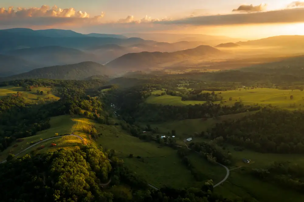 Rong, Herbert: Valley Sunrise
