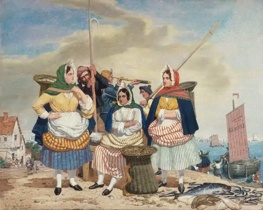 Dadd, Richard: The fish market