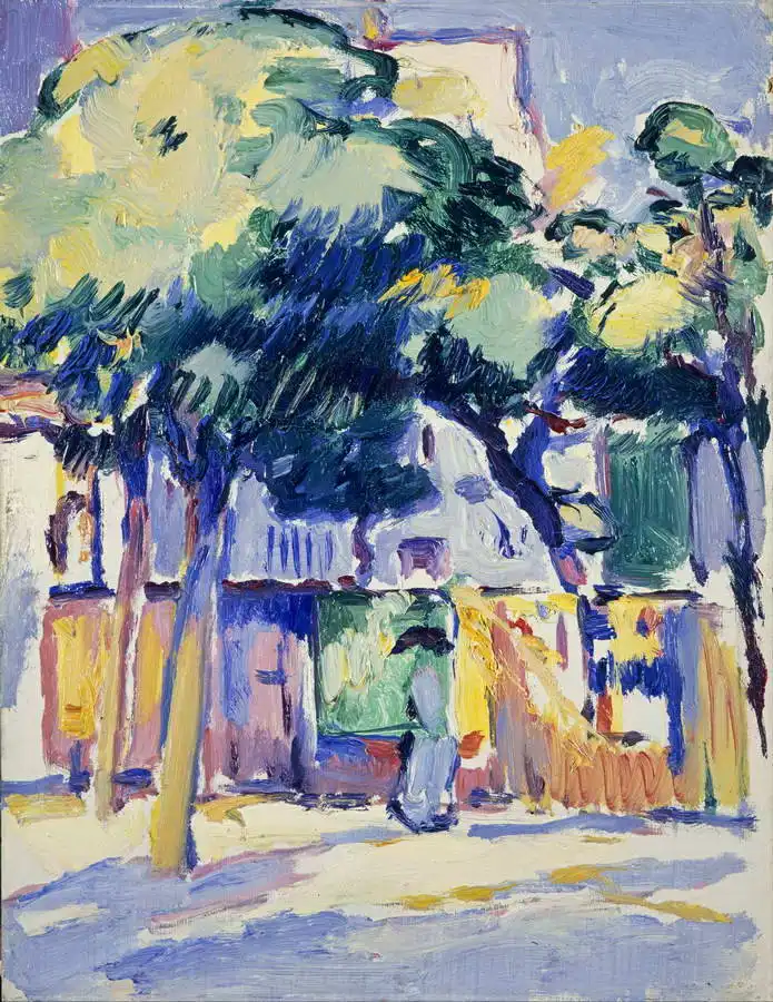 Peploe, Samuel John: Under trees
