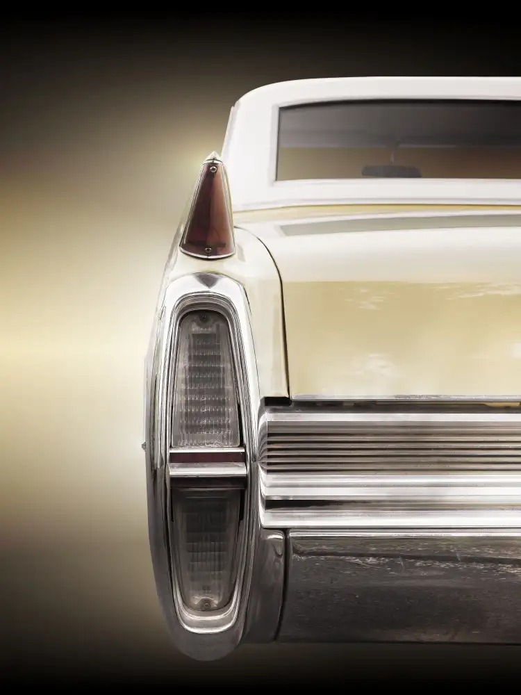 Gube, Beate: Coche clásico americano Coupe Deville 1964