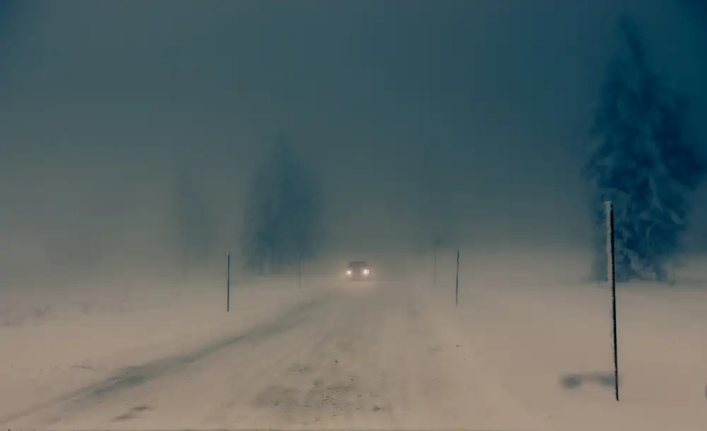 Kleimann, Stephanie: winter road