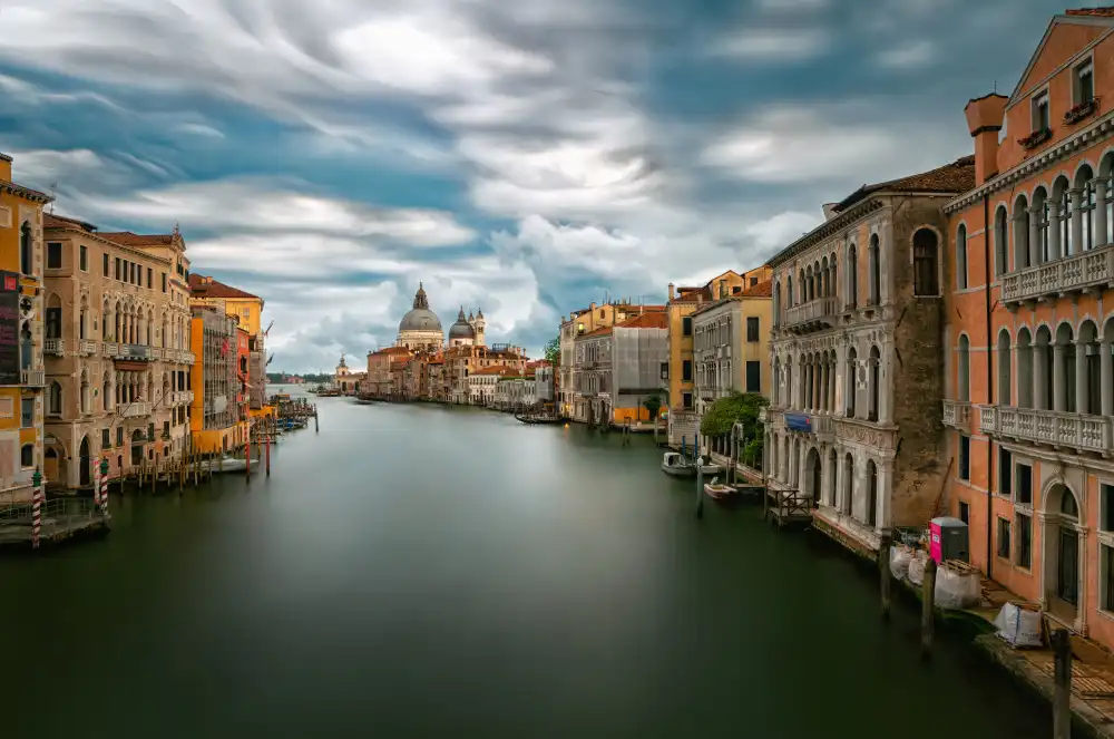 Pessotto, Tommaso: Stormy weather on the Grand Canal