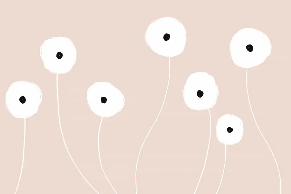uplusmestudio: Scandi-Blumen Nr. 1