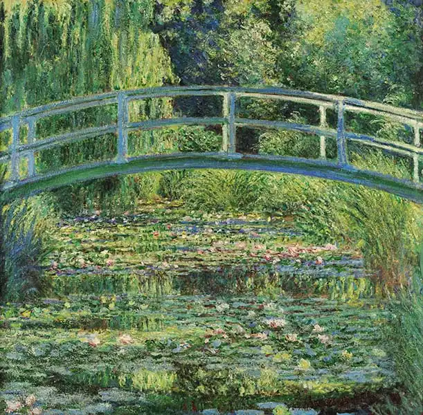 Monet, Claude: Japanese bridge