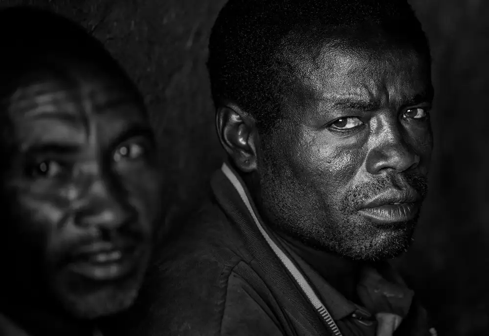 Garmendia, Inazio Joxe: Ethiopian men.