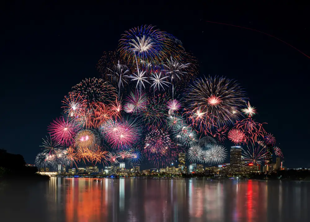 Wang, Ti: Boston fireworks