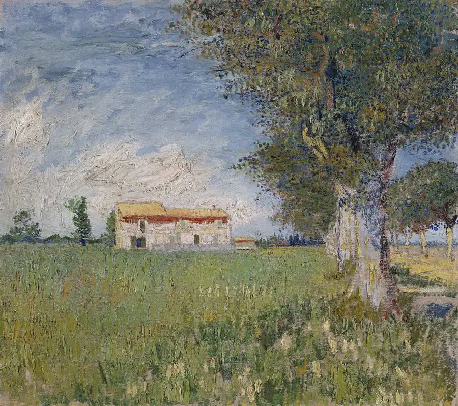 Gogh, Vincent van: Farm fields
