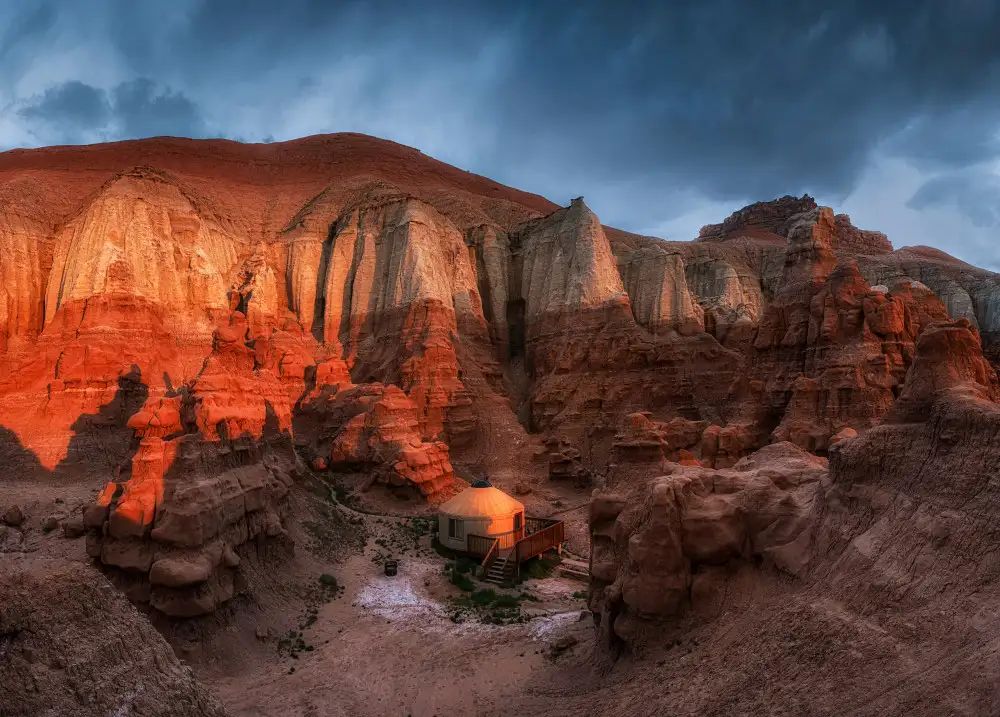 Xu, Mei: Jurte im Canyon