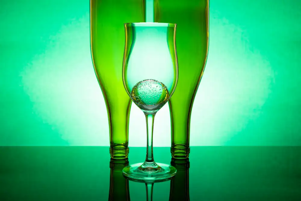Yakubovitch, Azriel: Green Glass #12