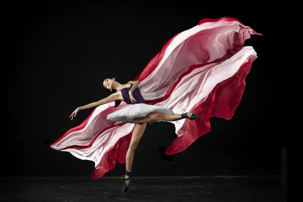 Setiadi, Ajar: Rote und weiße Ballerina