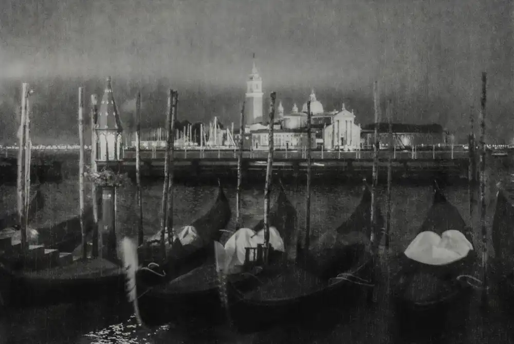 Yermoshkin, Leonid: Rainy Night in Venice