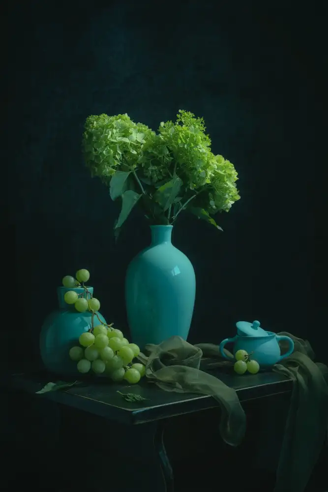 Jacobs, Lydia: Ortensia verde e uva